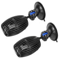 AQUANEAT 2 Pack Aquarium Circulation Pump, 480 GPH Fish Tank Powerhead, Saltwater Wave Maker, Submersible Water Pump with Suction Cup - size: 480 GPH