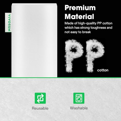 VIVOSUN 6 Inch Prefilter for 6" Carbon Filter, White, 13.78" Long - color: White, size: 6 Inch