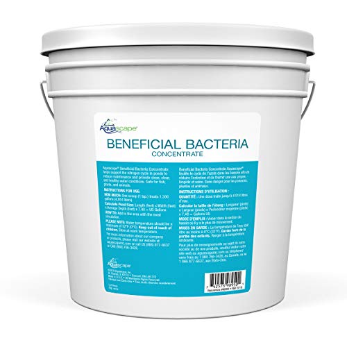 Aquascape 98950 Beneficial Bacteria Water Treatment Dry - 3.2 kg/7 lbs for Pond Water Feature Waterfall | Provides Clean, Clear and Healthy Water Conditions and Reduces Pond Maintenance - size: 7 lb