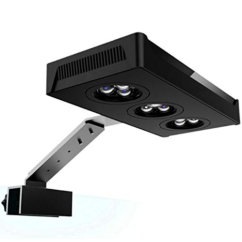 Aquarium Light –3rd Generation A029 Aquarium LED Light 30 Watts Saltwater Light with Touch Control, 5W LED Chips for Coral Reef Nano Fish Tank Marine Tanks with Timer & Screen - size: 30.0
