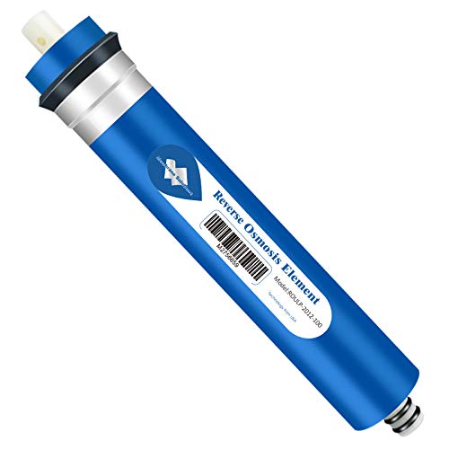 Membrane Solutions 100 GPD RO Membrane, Reverse Osmosis Membrane Element 11.75" x 1.75" Water Filter Replacement for Undersink Home Drinking RO Water Filtration System - size: 1 Count (Pack of 1), style: 100G