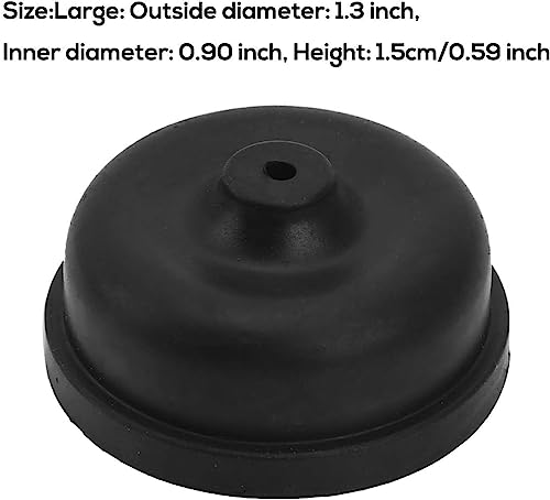 6Pcs Black Aquarium Diaphragm,Aquarium Air Pump Accessories,Aquarium Diaphragm,Air Pump Accessories Air Oxygen Pump,Air Pump Diaphragm