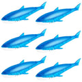 Leemone Humidifier Cleaner Shark, Demineralization Float Shark Compatible with All Humidifier and Fish Tank(6Pack) - color: Fish-6p Blue