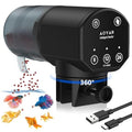 Automatic Fish Feeder for Aquarium: Rechargeable Fish Feeder Dispenser,Moisture-Proof & 200ML Large Capacity Betta Turtle Vacation Feeder,Auto Fish Food Dispenser Timer for Weekends/Business - size: CY-059C