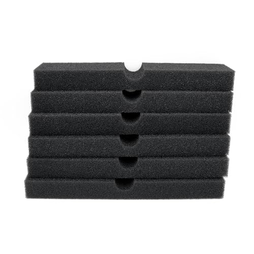Replacement Sponge Foam Filter Pads Fits for FX4/FX5/FX6, Aquarium Fish Tank Bio Sponge Foam Filter (6pcs)