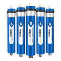 Membrane Solutions 36 GPD Reverse Osmosis Membrane, 11.75 inch x 1.75 inch RO Membrane Replacement for Under Sink Home Drinking RO Water Purifier System (5-Pack) - size: 5 Count (Pack of 1), style: 36G