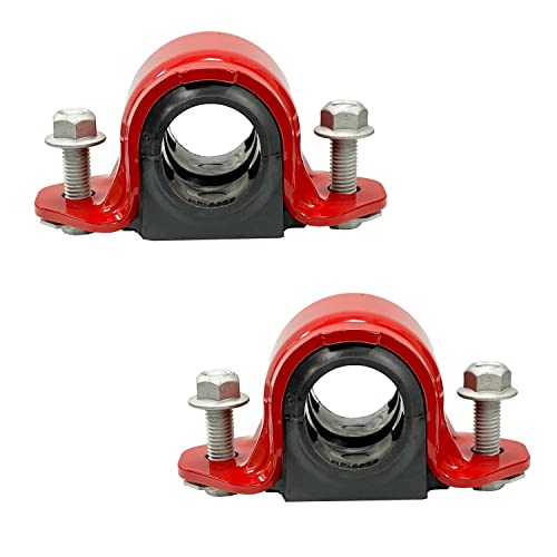 Suspension Dudes 4 PC Front Stabilizer Sway Bar CODE RED EXTREME OEM Bracket/Bushing Kit FITS F-150 2009-2014, K200846 Bushings Made In USA - size: 2009-2014 / 34 MM Bar