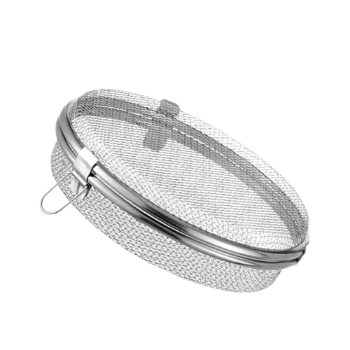 Herb Drying Rack - Stainless Steel Fly Proof Round Drying Net, Large Hanging Dry Rack Basket Sieve | Innovative Design Food Dryings Fishs Net, Fish Mesh Dry Nets for Fruits, Vegetables, Herbs, Fish - color: S