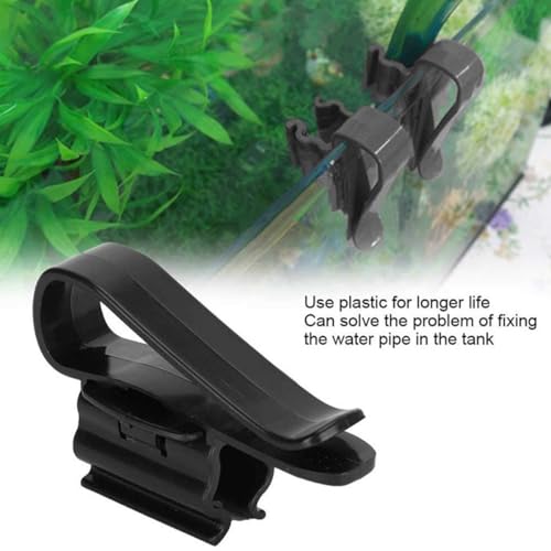 2pcs Fish for Tank Mounting Clip Water Pipe Hose Holder for Aquarium Air Pump Aquarium Pumps and Filters (2pcs) - color: 2pcs