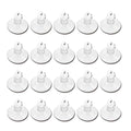 Aquarium Suction Cups 20pcs Clear Airline Tube Clips Holders Clamps 3/16 '' for Fish Tank Tubing