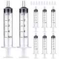 5ml Syringe for Liquid,Syringe Without Needle,Sterile Individually Packed 10pcs. - size: 5ml-10pcs