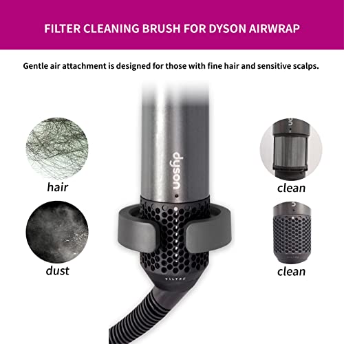 Filter Cleaning Brush Compatible with Dyson Airwrap Styler HS01 HS05, Filter Cleaning Brush Attachment - size: Airwrap Styler
