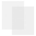 Caydo 2 Pieces 7 Count Plastic Mesh Canvas Sheets for Embroidery, Acrylic Yarn Crafting, Knit Crochet Projects and Make Aquarium Dividers (10.5 X 13.5 Inch) - color: Clear White - 2pcs