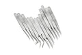 SE 12-Piece Non-Magnetic Stainless Steel Tweezers Set - TW2-412
