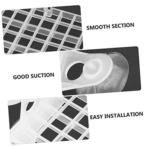 8pcs Transparent Aquarium Isolation Panel for Fish Tank Fish Breeding Board Cups Divider to Separate Aggressive and Weak Easy Installation Isolation Plate