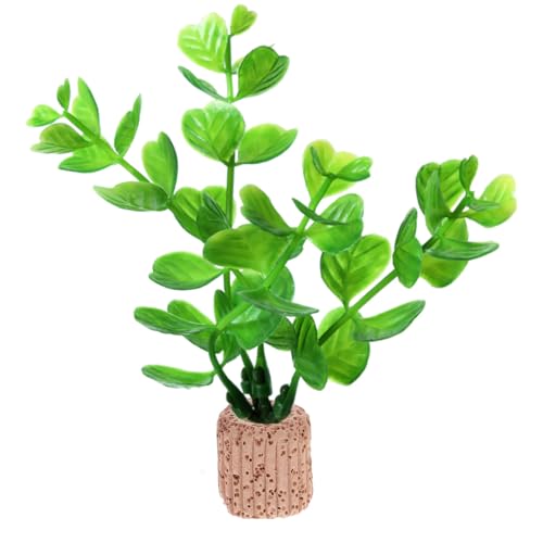 VANZACK 20Pcs Ceramic Water Plant Fixed Rings - Aquarium Anchor for Fish Tank Decor, Aquatic Plant Holder, Easy Installation