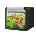 Small Grow Tent for Aerogarden，24”x18”x28” ，Hydroponics Growing System ，Highly Reflective 600D Diamond Mylar Canvas with Ventilation window and Floor Tray for Hydroponic Indoor Plant Growing - size: 24"x18"x28"