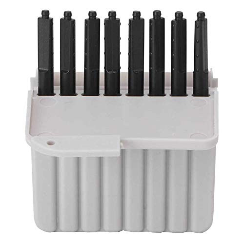 Wax Guards Cerumen Stop Filters for Phonak/Unitron/Widex Hearing Aids Cleaner with Cleaning Brush Kit Tools and Carry Case – 6Packs/48 Pieces