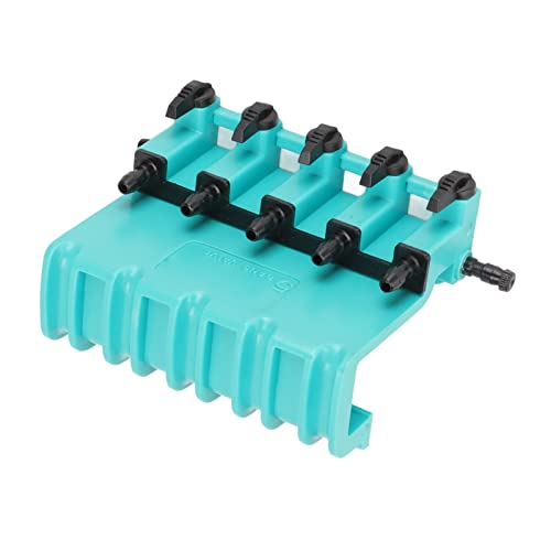 Ymiko Aquarium Check Valve, Aquarium Air Control Valve Check 5-Way Air Control Switch Gang Fish Accessories for Fish Oxygenation Pump