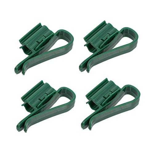 BESPORTBLE 8pcs Fish Tank Clips Aquarium Hose Holder for Changes Firmly Secures Inlet Outlet Simple Installation Saving Water Management - color: Greenx2pcs, size: 9.5X5.5X4cmx2pcs
