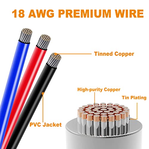 18 AWG Waterproof Wire Connectors Automotive Electrical Connectors Quick Connect Wire Connectors 1/2/3/4 Pin with 18 Gauge Wire (26 Kits) - color: 1-4 pin 26 sets, size: 18 AWG