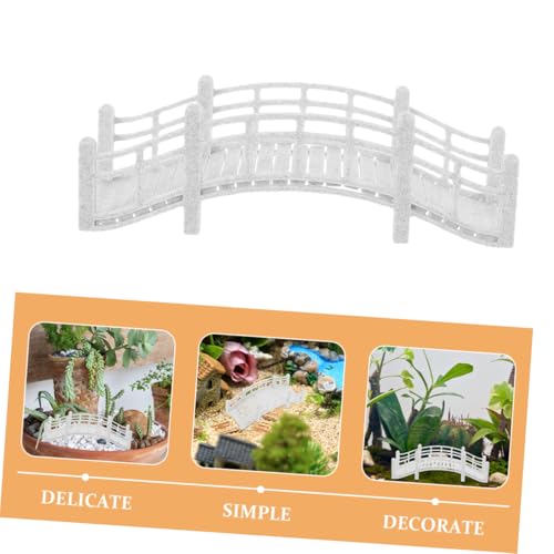 Miniature Arch Bridge for Landscape Garden Decorative Tiny Bridge Model for Aquarium Dollhouse