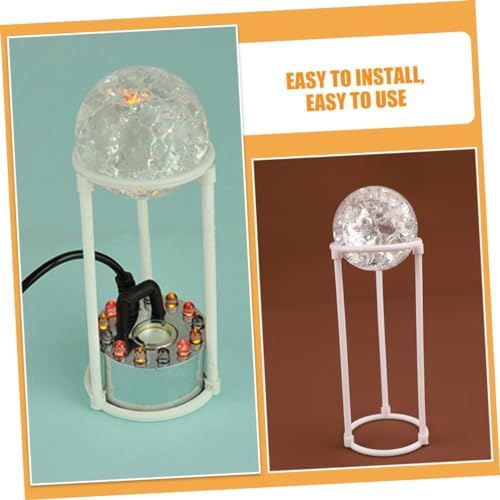 Holibanna 8pcs Humidifier Splash Guards Plastic Splash Guard for Rockery Fountain Adjustable Water-Resistant Mist Head Suitable for Home and Office Use
