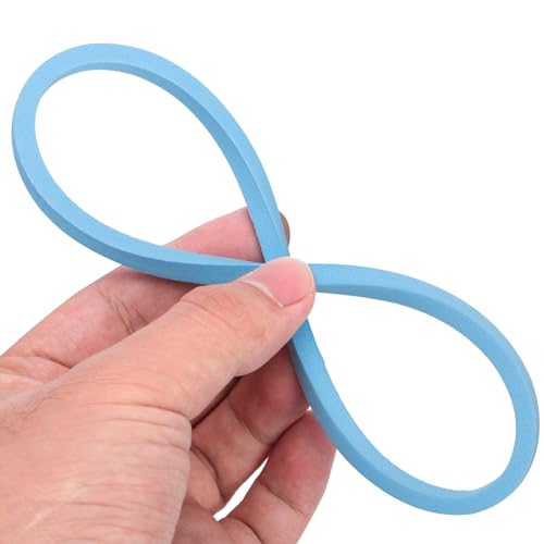 PEUTIER 5pcs Aquarium Floating Plant Rings, Foam Round Fish Feeding Rings 5 Size Floating Plant Corral Fish Tank Food Ring Keep Floating Plants in Place (Blue)