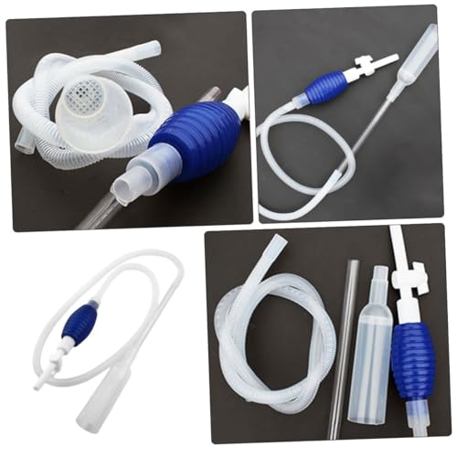TOYANDONA Aquarium Water Changer Manual Pump Siphon Cleaner Gravel Vacuum Tool Medium Size for Fish Tank Cleaning and Gravel Washing