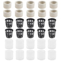 Aquatic Plants Fixed Set 10pcs Aquarium Plant Weights Pot and 10pcs Planting Cup with 10pcs Fixing Cottons Aquarium Accessories (30)