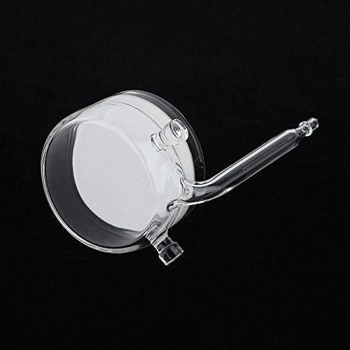 CO2 Diffuser Glass Reactor with U Shape Connecting Tube for Pollen Aquarium Plants Tank(CO2 Diffuser-Large Flat-Bottomed) - color: CO2 Diffuser-Large Flat-Bottomed