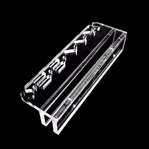 Aquarium Tool Holder Acrylic Water Plant Grass Maintenance Tools Rack Fish for Wall Mounted Tweezers Scissors Organ