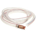 8.2FT 5/8" Heavy Duty Siphon Hose - Gerguirry Self-Priming Jiggler Pump for Boats, ATVs & Tractors Copper Nipple w/Metal Buckle, Fuel Transfer Tube for Gasoline Fuel Gas - size: 5/8"ID x 1Pcs