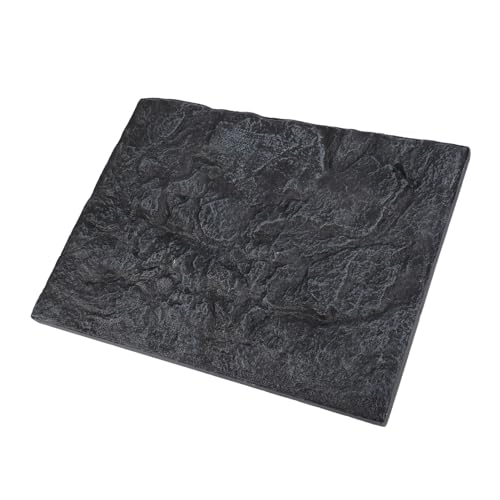3D Aquarium Background Foam, Rock Texture, Non, Customizable, Ideal for Fish and Reptile Habitats (E) - size: E