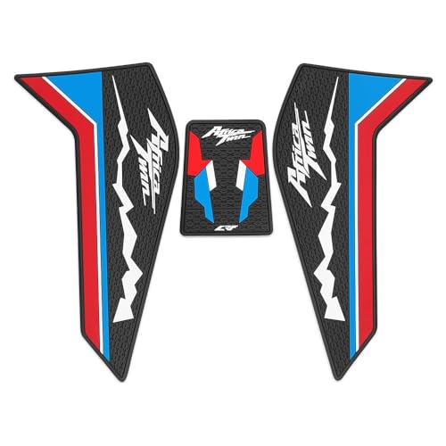 for Africa Twin CRF1100L Africa Twin crf1100l 2025 2024 2023-2020 New Accessories Fuel Tank Pads Protection Stickers Decals Motorcycle Knee Pads Fuel Tank Traction Pads Tank Stickers Tank Grip