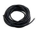 AQUANEAT 25 Feet Aquarium Airline Tubing, Standard 3/16” Black Tube for Fish Tank Air Pump Flexible Hose for Hydroponics and Ponds - size: 25 Feet