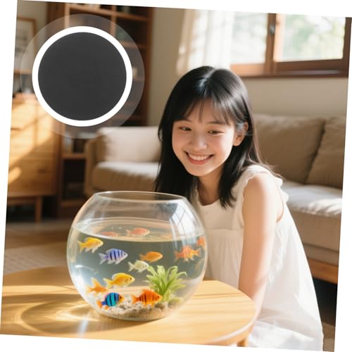 TOYANDONA Non Slip Fish Tank Mat for Under Tank Support Easy to Clean Bottom Mat for Reptile Terrariums and Household Use - size: 15.00X15.00X1.00CM