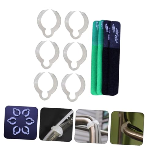 Mikikit 1Set Rope Light Mounting Clips Elegant Cable Clips for Easy Installation of Arch Connecting Light Fixtures for Decorative Lighting