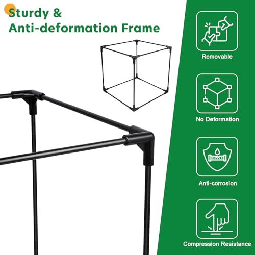 Pump Barrier Bag, Pond Filter Bag, Anti-Clogging Cube Filter Box, Black Media Bag Pump Mesh Bag for Outdoor Water Fish Ponds(5 inch) - size: 5 inch