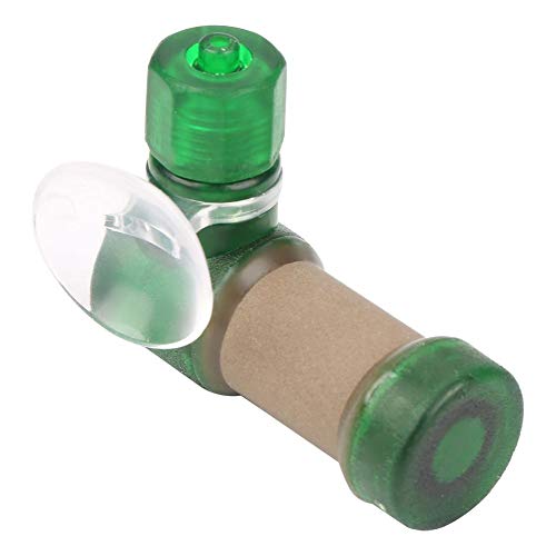 Green L CO2 Diffuser - Aquarium CO2 Atomizer, Easy Carbon Dioxide Dissolve System for Fish
