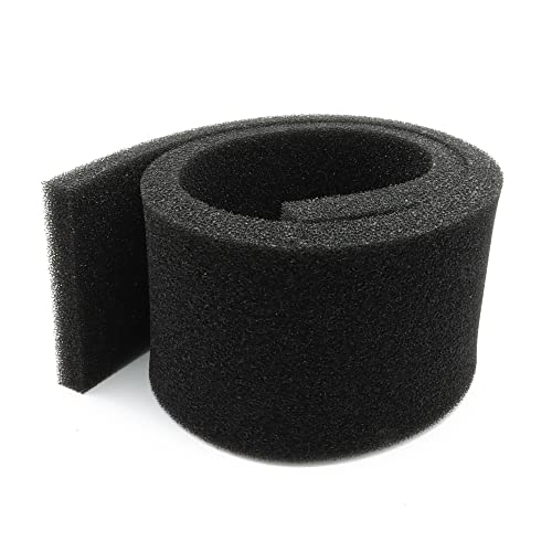 ALEGI Aquarium Filter Sponge Pad 30PPI / 40PPI / 60PPI Bio Sponge Filter Media Cut-to-Size Foam for Fish Tank, Pond Filter (39" x 4.72" x 0.78" - 40ppi) - size: 39" x 4.72" x 0.78" - 40ppi