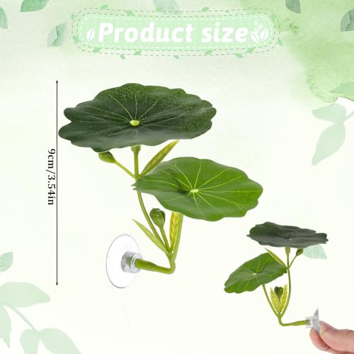 3 Pcs Betta Fish Leaf Hammock, Practical Betta Resting Spot Soft Aquarium Decor Betta Leaves Fish Hammock for Sleeping Resting Hiding Playing