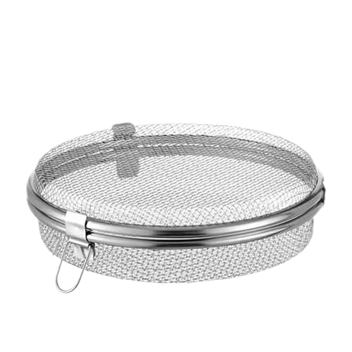 Herb Drying Rack - Stainless Steel Fly Proof Round Drying Net, Large Hanging Dry Rack Basket Sieve | Innovative Design Food Dryings Fishs Net, Fish Mesh Dry Nets for Fruits, Vegetables, Herbs, Fish - color: S