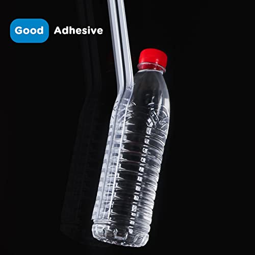 Baby Proofing, 0.6in Edge Protector Strip Clear, Thickened Silicone Soft Corner Protectors with Upgraded Pre-Taped Strong Adhesive, 13.1ft Edge Protectors for Cabinets, Tables, Drawers - color: Red-transparent, size: 15MM*4M
