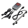 hygger Marine 500W Titanium Aquarium Heater for Salt Water and Fresh Water,Digital Submersible Heater with External IC Thermostat Controller and Thermometer,Fish Tank Heater for Fish Tank 60-120Gallon - size: 500W (60-120 gallon)