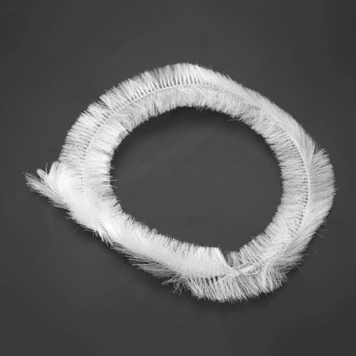 Aquarium Filter Brush, Cleaning Brush Aquarium Fish Tank Pipe Brush Pump Hose Brush Flexible Bristles Hose Pipe Cleaner with Stainless Steel Long Tube