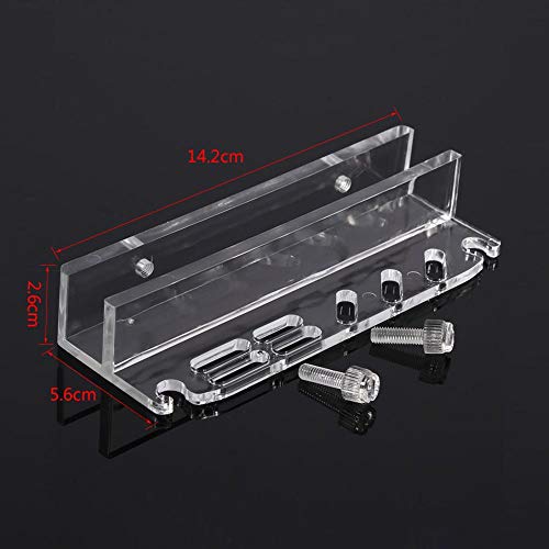 Aquarium Tool Holder, Aquarium Fish Scissor Scraper Spatula Storage Rack Maintenance Tool Holder for Aquatic Plants