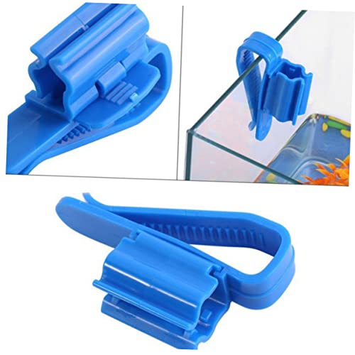 2pcs Aquarium Filtration Hose Clip Tube Holder for Fish Tank Water Pump Easy Installation for Cleaning Tanks and Buckets Compatible Various