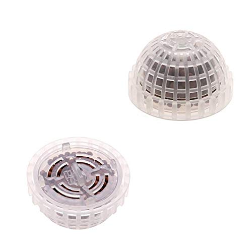 Yohii Dahszhi 2Pcs Plastic Aquarium Shrimp Fish Tank Moss Ball Holder Plant Shaping Filter(G6.71)