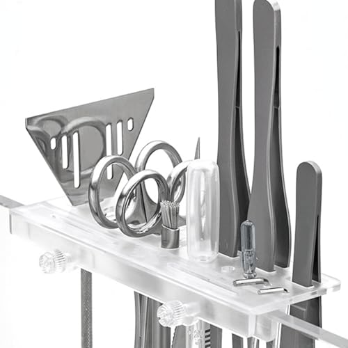 Aquariums Plant Tool Holder for Scissors Tweezers Scraper Aquariums Landscaping Rack Storage Bracket for Fishtanks Plant Care Holder